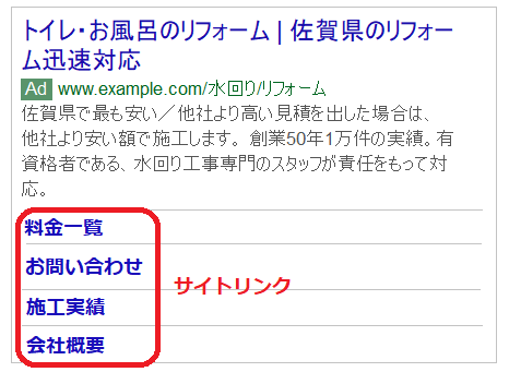 サイトリンク表示オプションの意外と知らない仕組みを徹底解説！